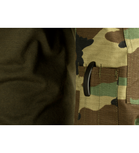 Invader Gear Combat Shirt Woodland L