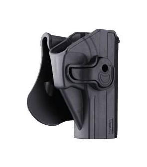 Amomax Holster Rigide USP / AAP01 Noir Rotatif 360°