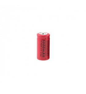 ACM CR123A 3.7V 3000Mah Li-ion Rechargeable Rouge