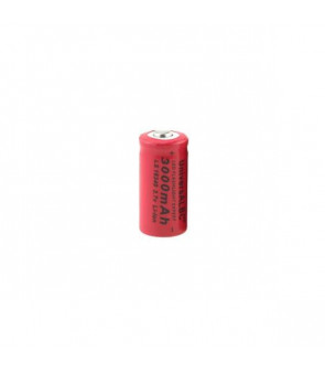 ACM CR123A 3.7V 3000Mah Li-ion Rechargeable Rouge