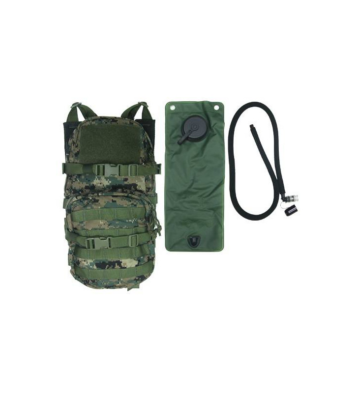 Guarder Sac a Dos / Poche a Eau Modulable Camo Digital Cordura