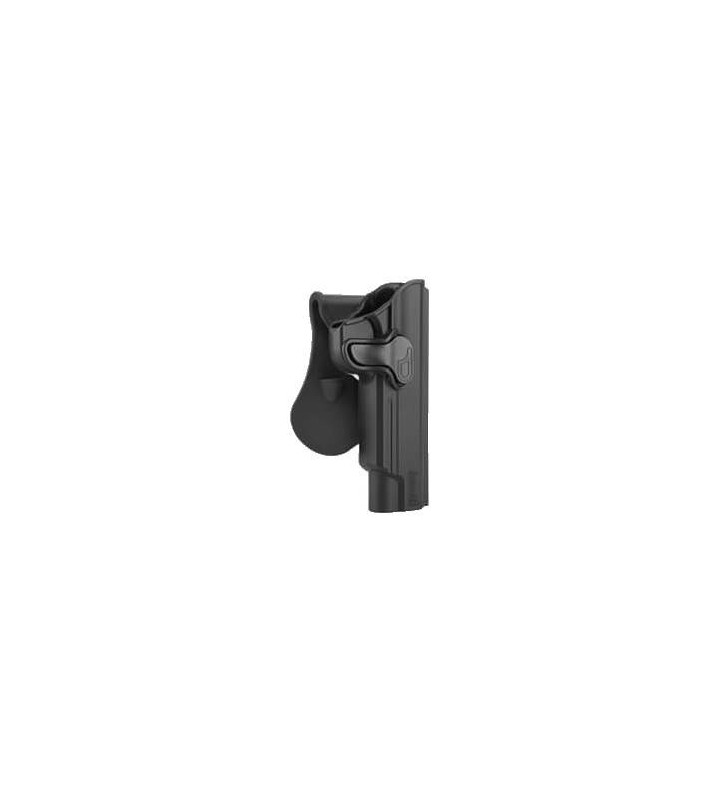 Amomax Holster Rigide 1911 Droitier Noir Rotatif 360°