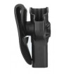 Amomax Holster Rigide MP9 Droitier Noir Rotatif 360°