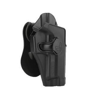 Amomax Holster Rigide P226 Doitier Noir Rotatif 360°