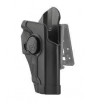 Amomax Holster Rigide P226 Doitier Noir Rotatif 360°