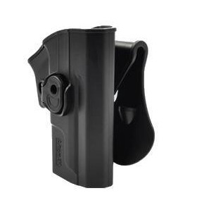 Amomax Holster Rigide SP2022 Doitier Noir Rotatif 360°