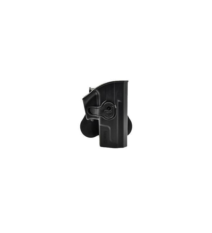 Amomax Holster Rigide SP2022 Doitier Noir Rotatif 360°