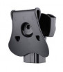 Amomax Holster Rigide Taurus 24/7 & CZ 75D Rotatif 360° Droitier