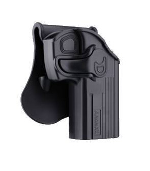 Amomax Holster Rigide Taurus 24/7 & CZ 75D Rotatif 360° Droitier