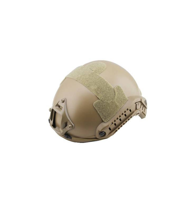 S&T Casque FAST TAN avec Rails et Attaches