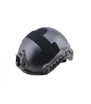 S&T Casque FAST Noir avec Rails et Attaches