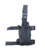 S&T Holster de cuisse Droite Noir