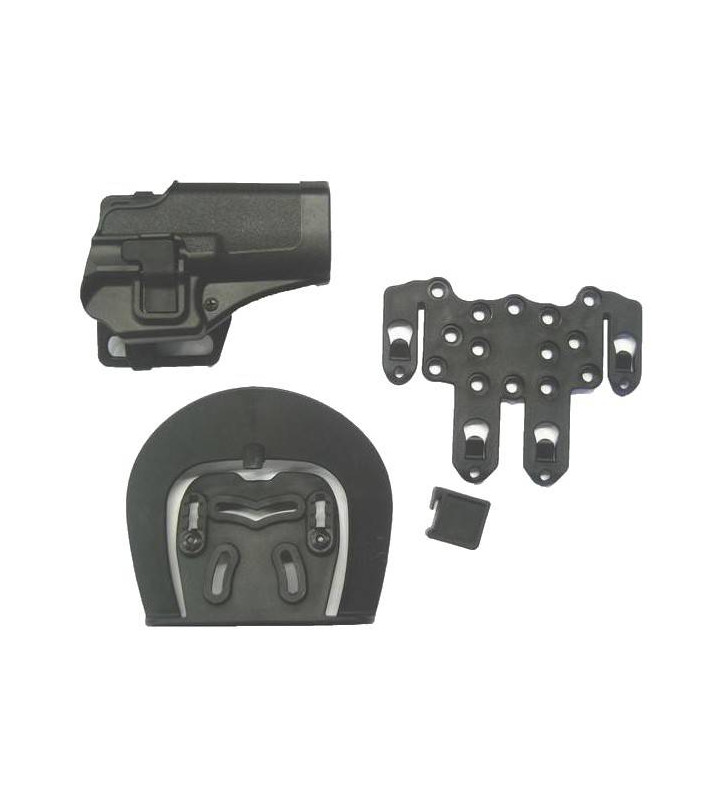 Royal Holster CQC G17 Rétention / Multiple Support Noir