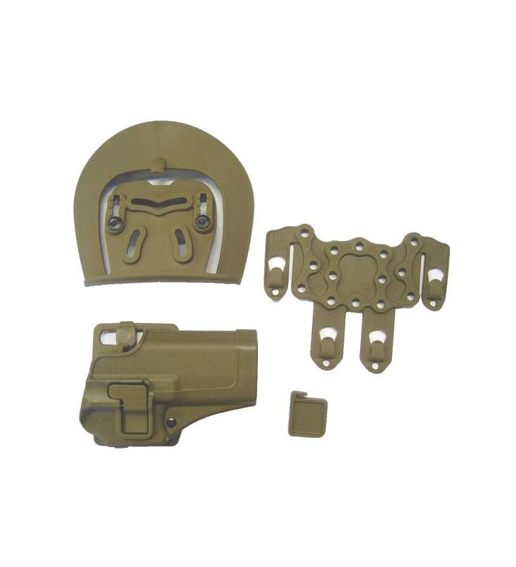 Royal Holster CQC G17 Rétention / Multiple Support Tan