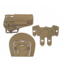 Royal Holster CQC 1911 Rétention / Multiple Support Tan