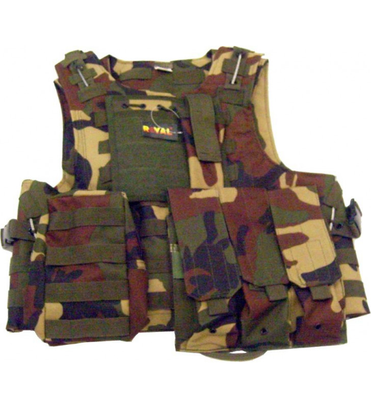 Royal Veste Plate Carrier Woodland