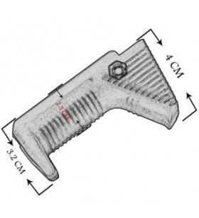 Big Dragon Tactical Handstop Foregrip Angled BK