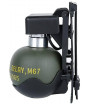 S&T Grenade M67 Factice + Support Molle