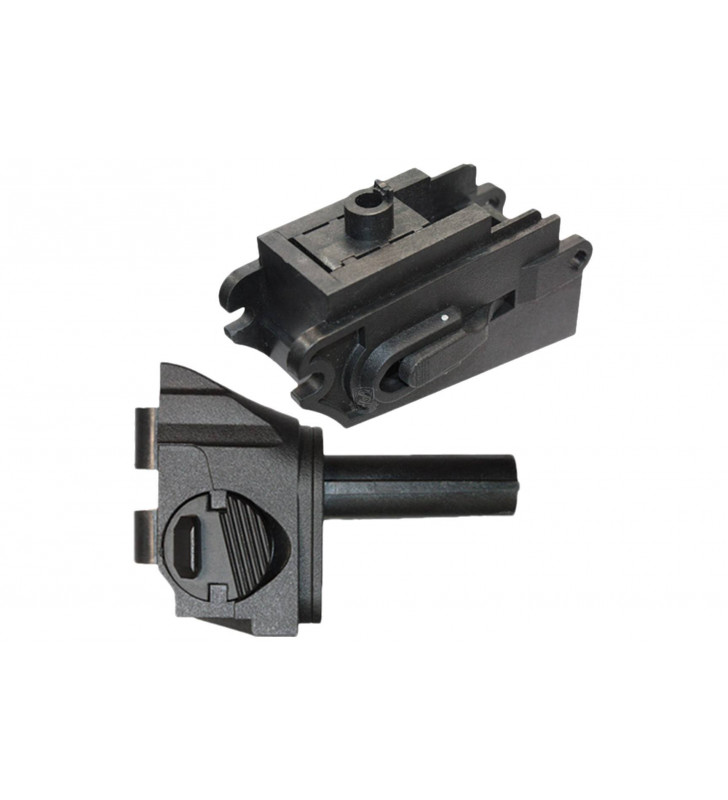 S&T Adaptateur de Crosse et Chargeur M4 pour G36 Noir