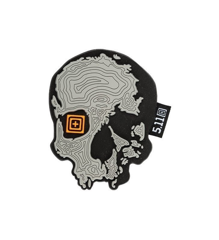 5.11 Patch Topo Skull Gris