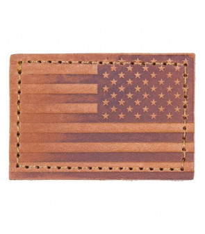 Magpul Patch Cuir Flag US inversé Marron clair