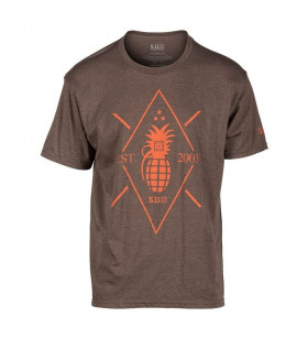 5.11 Tee Shirt Pineapple Grenade Marron128 XL