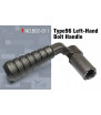 Action Army Left Hand Bolt Handle Bk