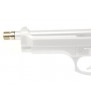 AirsoftPro Adaptateur Silencieux Silver Pistolet WE 14mm-