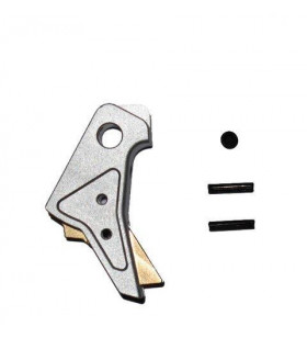 Wii Tech Glock CNC Tactical Trigger B Silver/Gold Marui/ WE