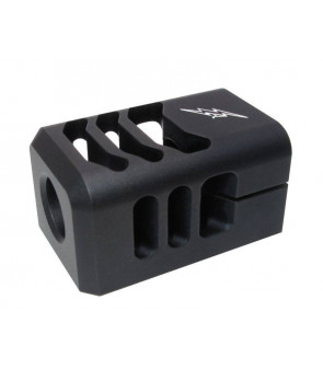 Wii Tech Glock CNC Alu 3-Cut A-style Comp Black Marui