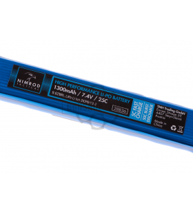 Nimrod Lipo 7.4V 1300Mah Mini Tamiya 25C Stick